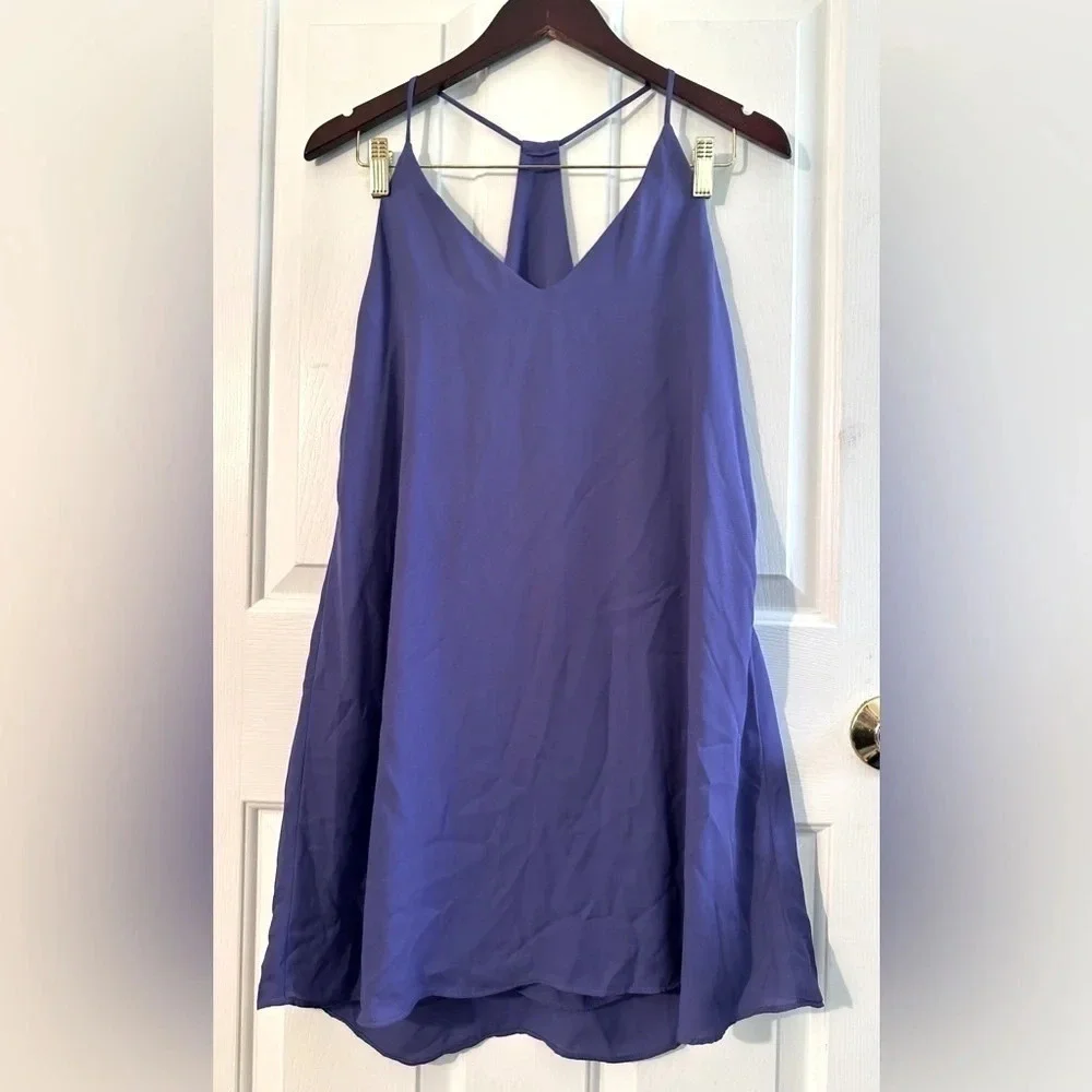 THREE EIGHTY TWO Sm Revolve Romantic Feminine Slip Mini Dress Racer Back Sexy - Picture 2 of 10